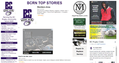Desktop Screenshot of bcrugbynews.com